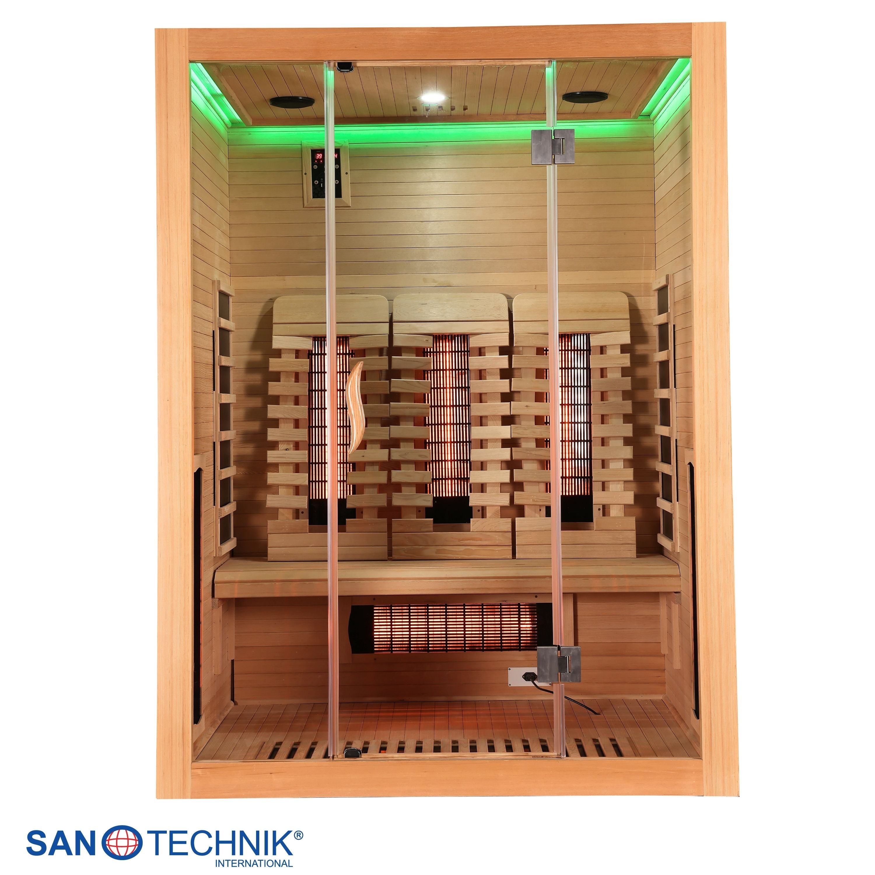 Sanotechnik Open Infraroodcabine voor 3 personen 150x120x200 cm