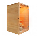 2 persoons twincombi infrarood en finse sauna 130x120x200