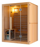 Finse sauna Riga 150x120x190 3 persoons incl. oven