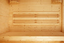 2 persoons Finse Sauna Panorama Inclusief Oven 130x120x200