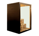 2 persoons Finse Sauna Panorama Inclusief Oven 130x120x200