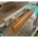 Finse en infrarood Buitensauna gecombineerd 6 persoons Lathi