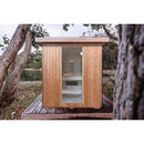 Finse en infrarood Buitensauna gecombineerd 6 persoons Lathi