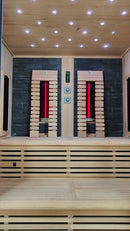 3-4 persoons infrarood sauna Kiruna 159,4x159,4x210