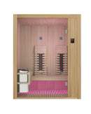 2 Persoons Infrarood en Finse Sauna Alaska 160x110x200