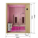 2 Persoons Infrarood en Finse Sauna Alaska 160x110x200