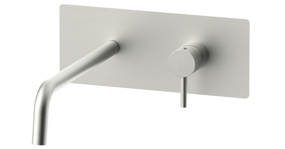 Paffoni Light Inbouw Wastafelkraan Met Uitloop 248 mm RVS