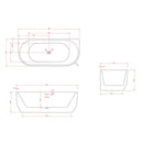 Half vrijstaand bad Boedapest Back to Wall