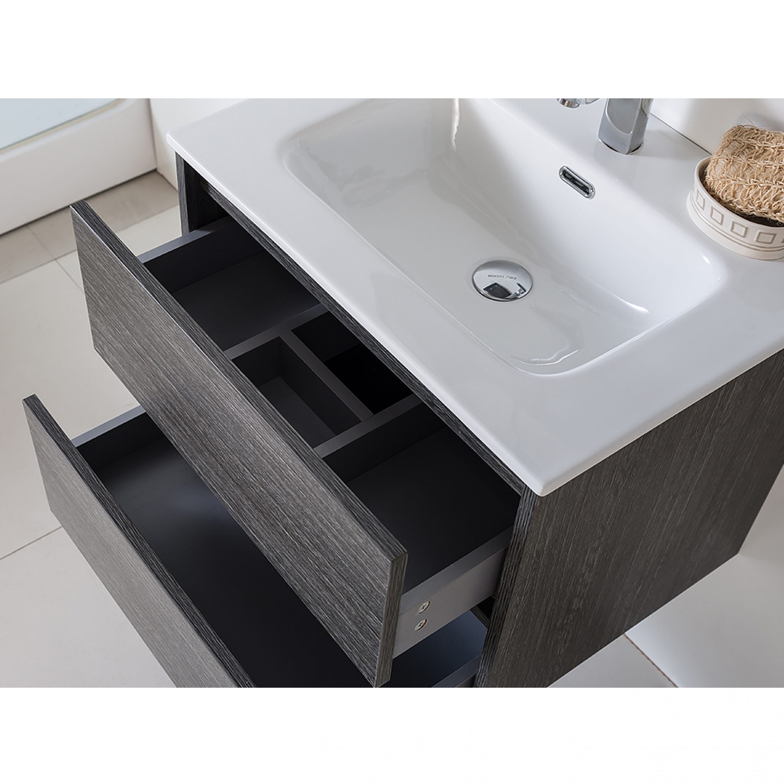 Badmeubelset Londen 90cm Steen