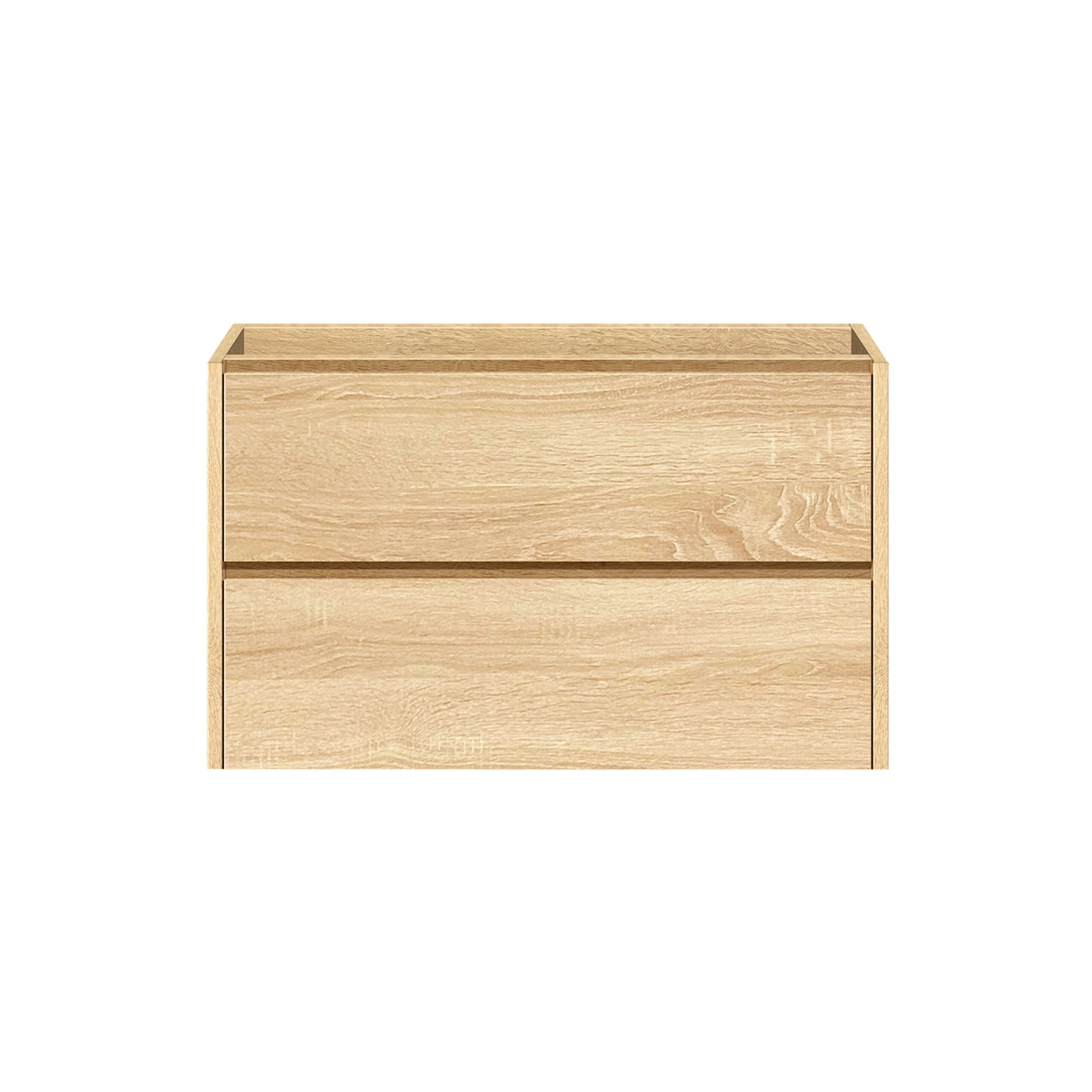 Luzi Wastafel Onderkast Boedapest 80x46 2 Laden Softclose Diverse Kleuren