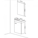 Fonteinmeubel Southampton Eiken