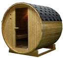 Houten Buitensauna Tromsö XL Barrelsauna 6 personen