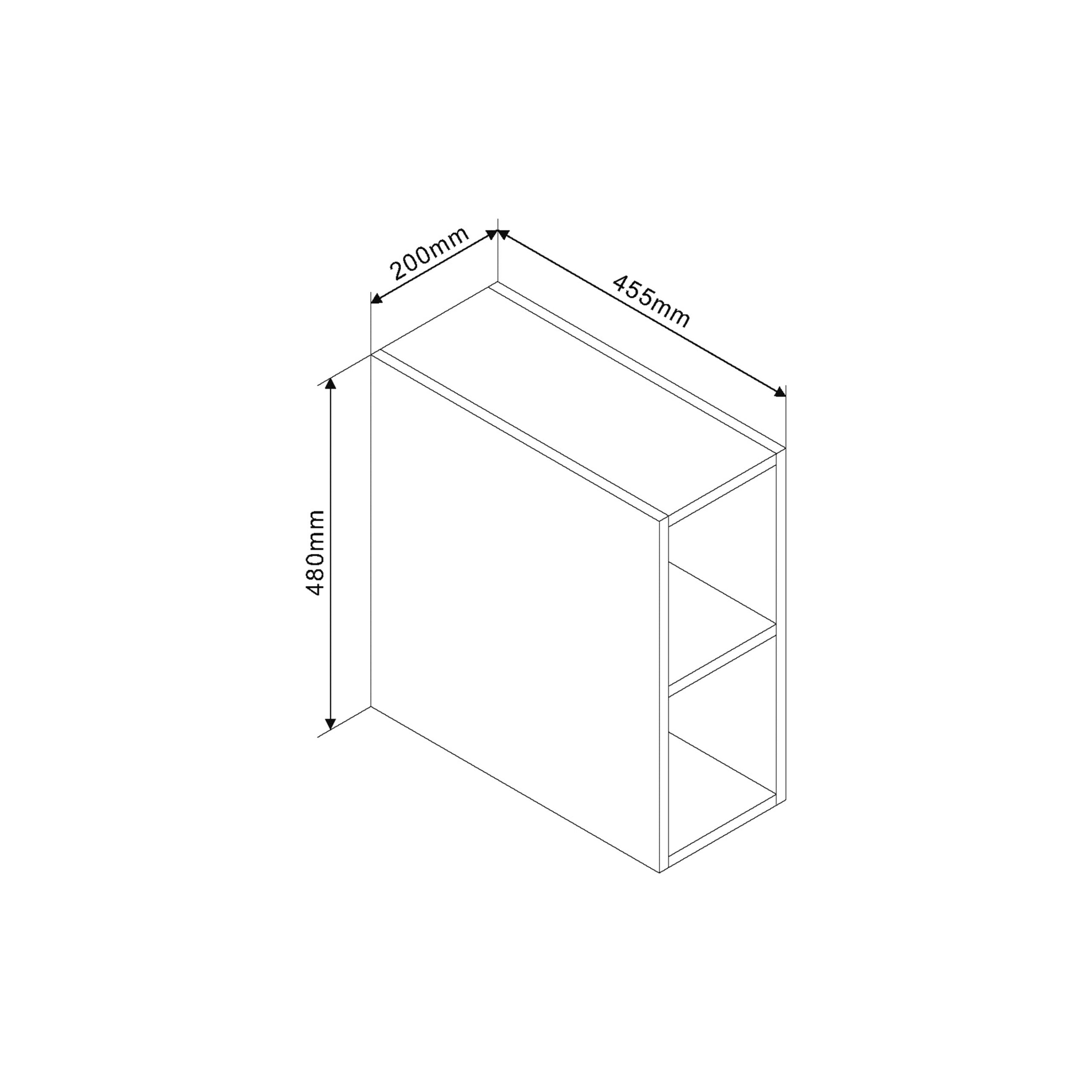 Openvak Liverpool 20cm Steen