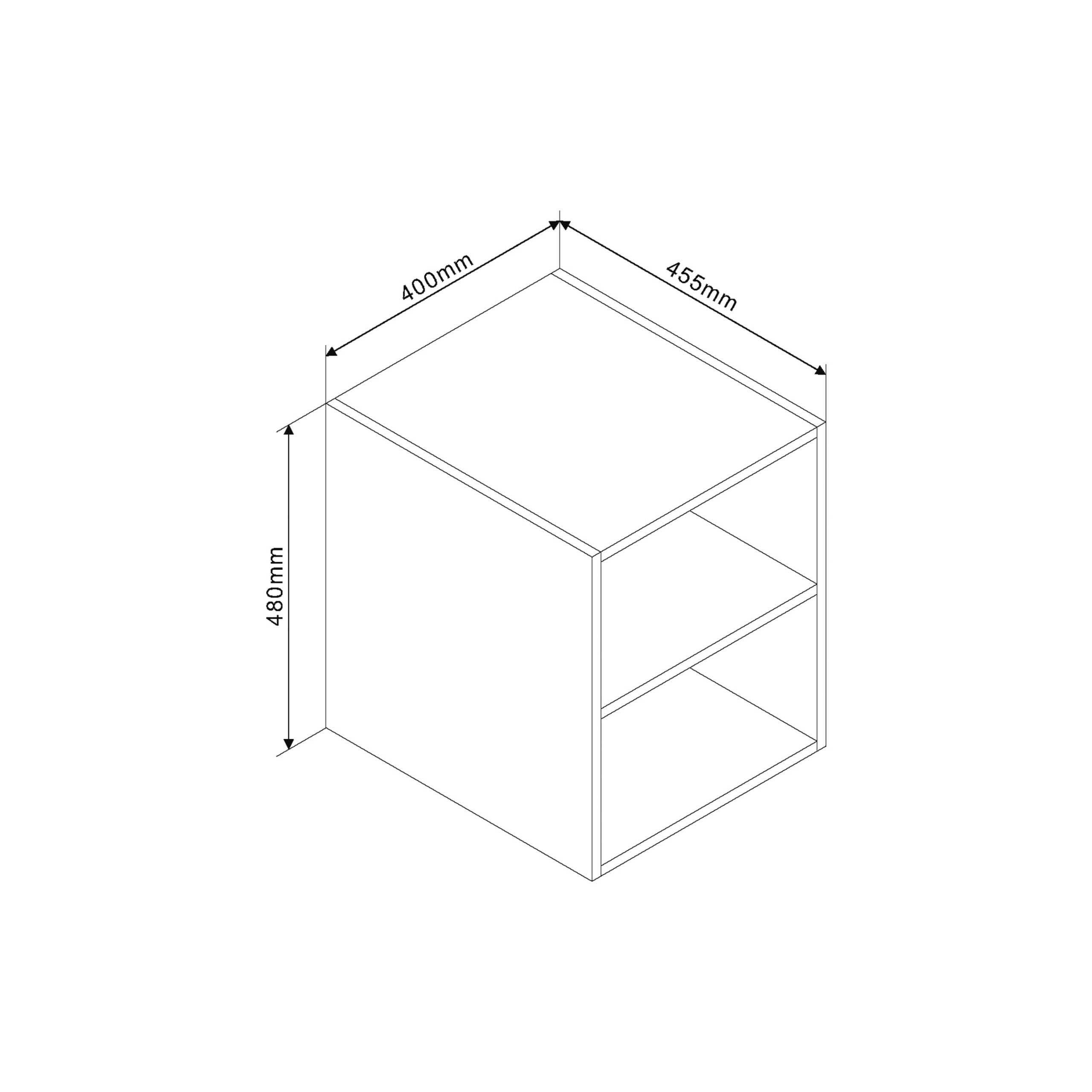Openvak Liverpool 40cm Zwart