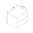 Openvak Liverpool 60cm Grijs