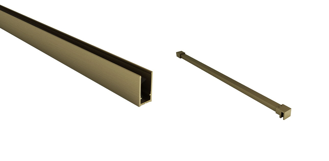 Aloni muurprofiel voor douchewand 8 mm