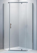 Vijfhoek douchecabine 90x90x190 Sanotechnik Glaze