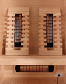 Sauna Malmö 120x105x190cm 2 persoons infrarood lichttherapie