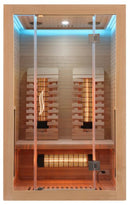 Sauna Malmö 120x105x190cm 2 persoons infrarood lichttherapie