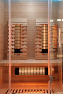 Sauna Malmö 120x105x190cm 2 persoons infrarood lichttherapie