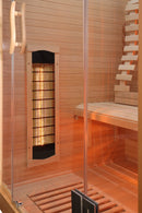 Sauna Malmö 120x105x190cm 2 persoons infrarood lichttherapie