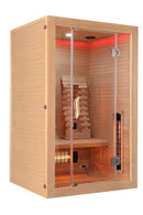 Sauna Malmö 120x105x190cm 2 persoons infrarood lichttherapie