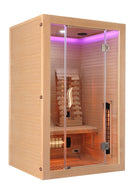 Sauna Malmö 120x105x190cm 2 persoons infrarood lichttherapie