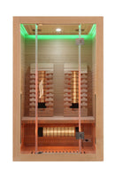 Sauna Malmö 120x105x190cm 2 persoons infrarood lichttherapie