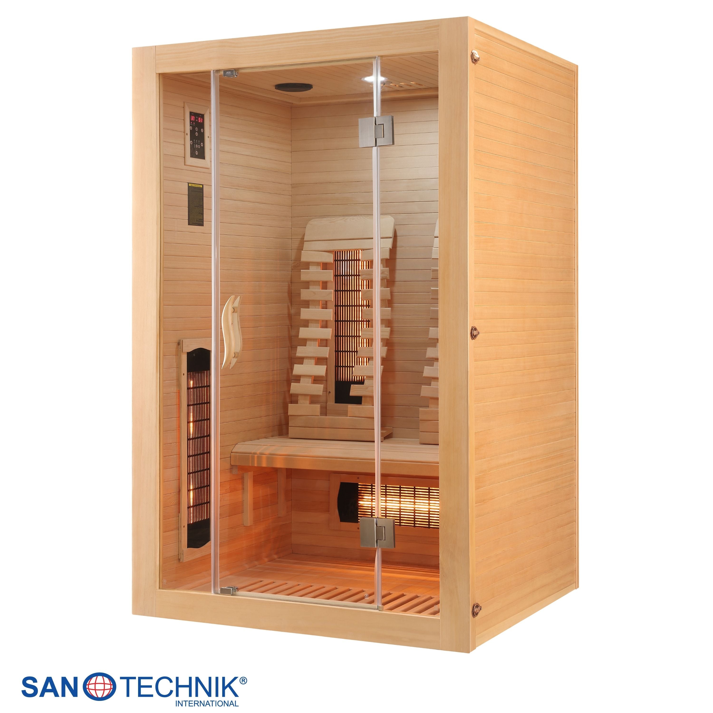 Sanotechnik Malmö 2 Infraroodcabine voor 2 personen 120x105x190 cm