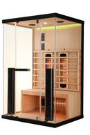 Billund 2 Infrarood Sauna 2 Persoons 1980 Watt Zwart