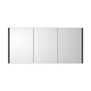 Spiegelkast Leeds 120cm Mat Zwart