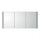 Luzi spiegelkast 120x58x15 met drie deuren diverse kleuren