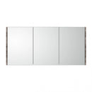 Luzi spiegelkast 120x58x15 met drie deuren diverse kleuren