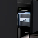 Wastafelkast Sally 80x45 2 softclose laden zonder greep