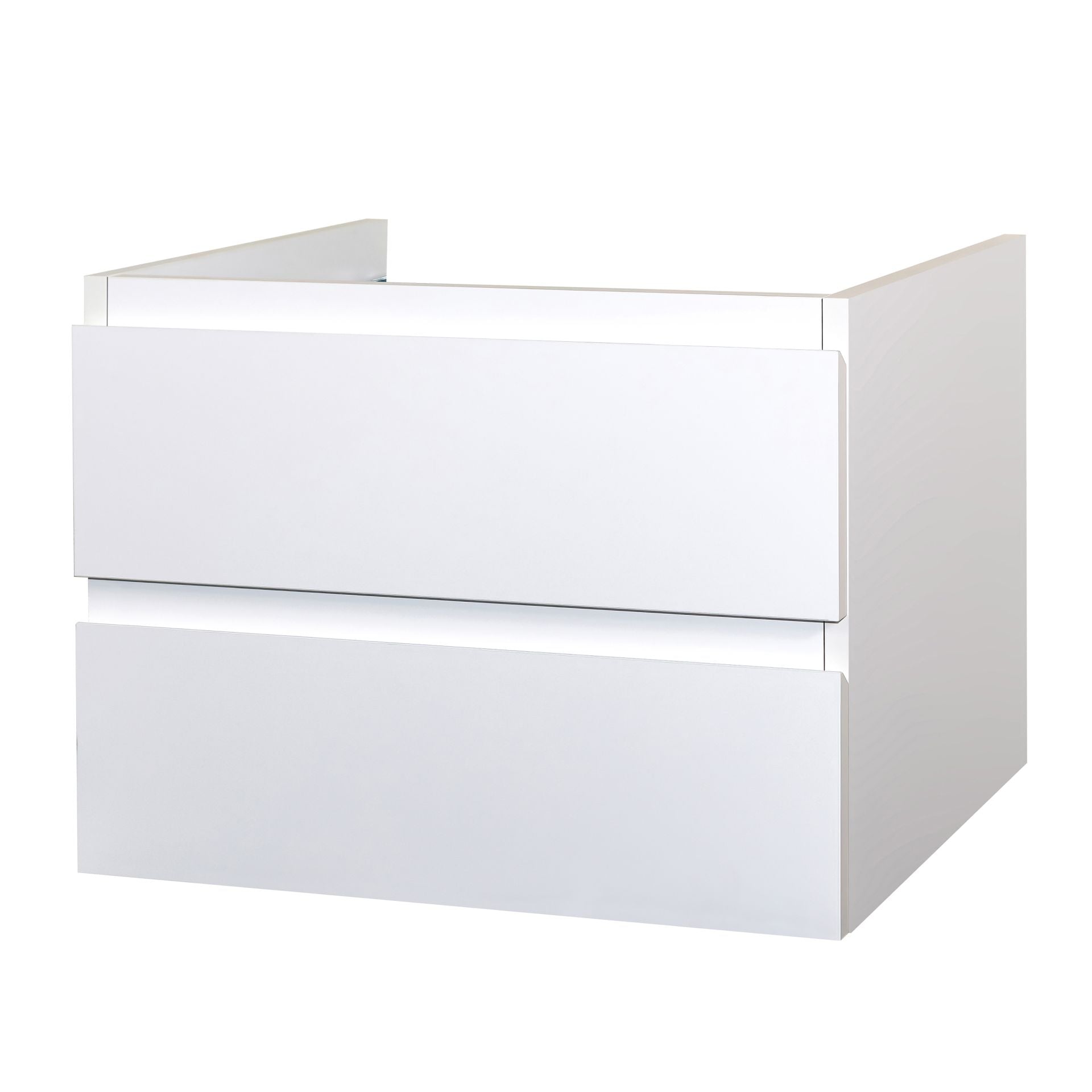 Wastafelkast Sally 80x45 2 softclose laden zonder greep
