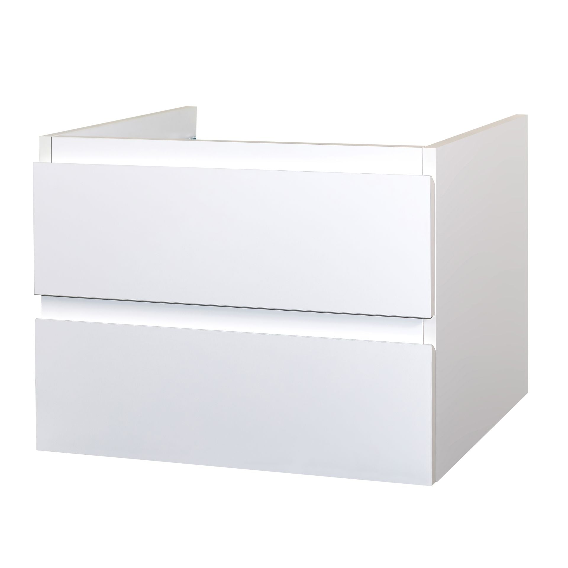 Badmeubel Wastafelkast Sally 80 x 45 2 softclose laden zonder greep
