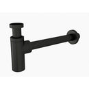 Wastafel Afvoersifon Mat Zwart Sanotechnik Soho Black