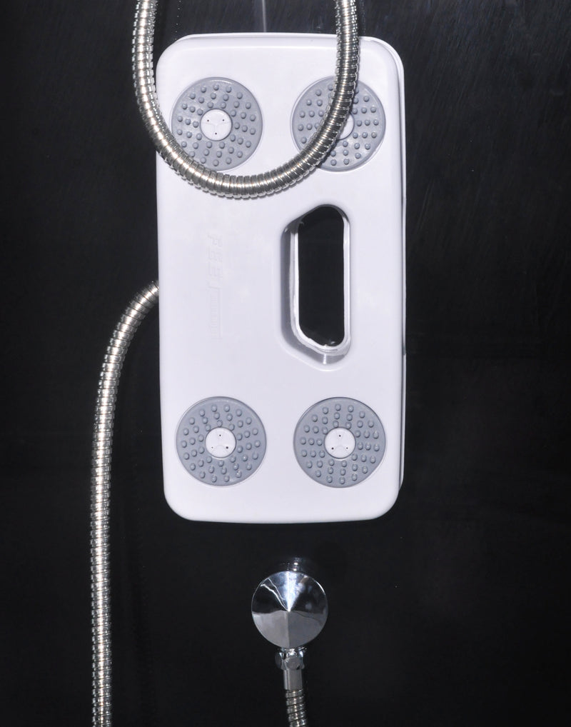 Gesloten douchecabine douchebad met stoom 130x130x225 Cuba