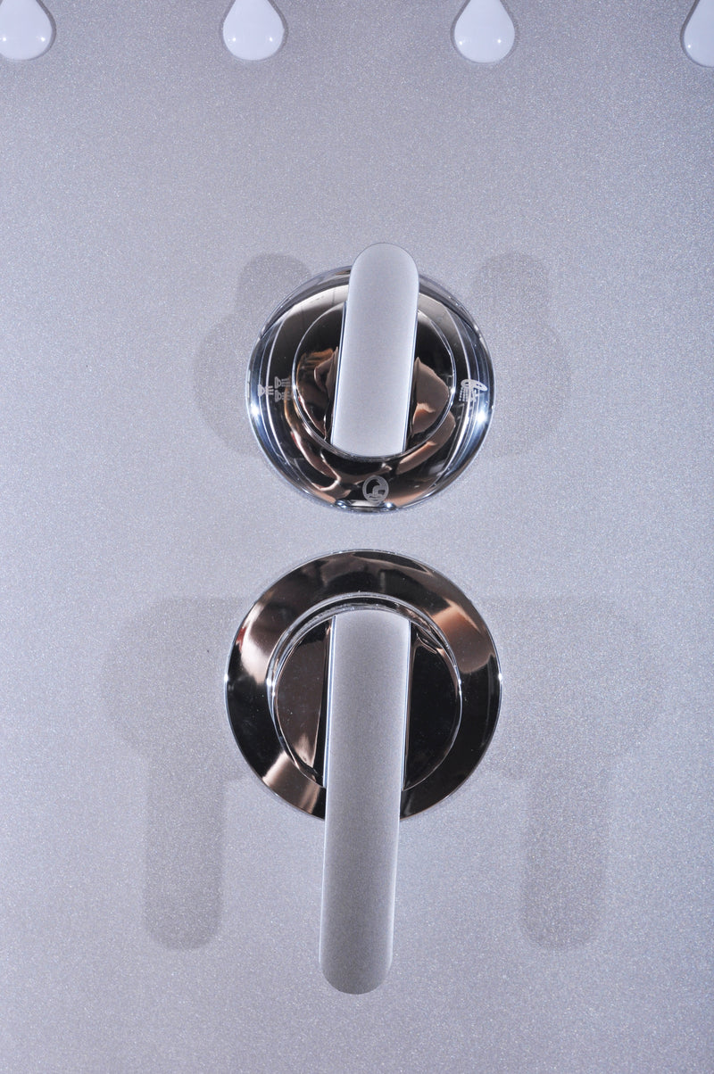 Gesloten douchecabine douchebad met stoom 130x130x225 Cuba