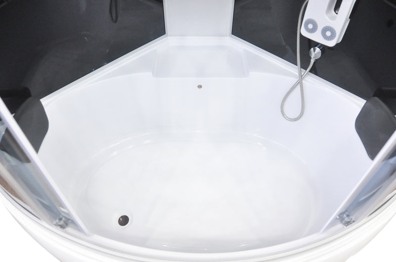 Gesloten douchecabine douchebad met stoom 130x130x225 Cuba