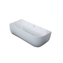 Half vrijstaand bad Boedapest Back to Wall