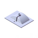 Wastafel Paris 60x46 cm met of zonder kraangat zwart/wit/mat wit