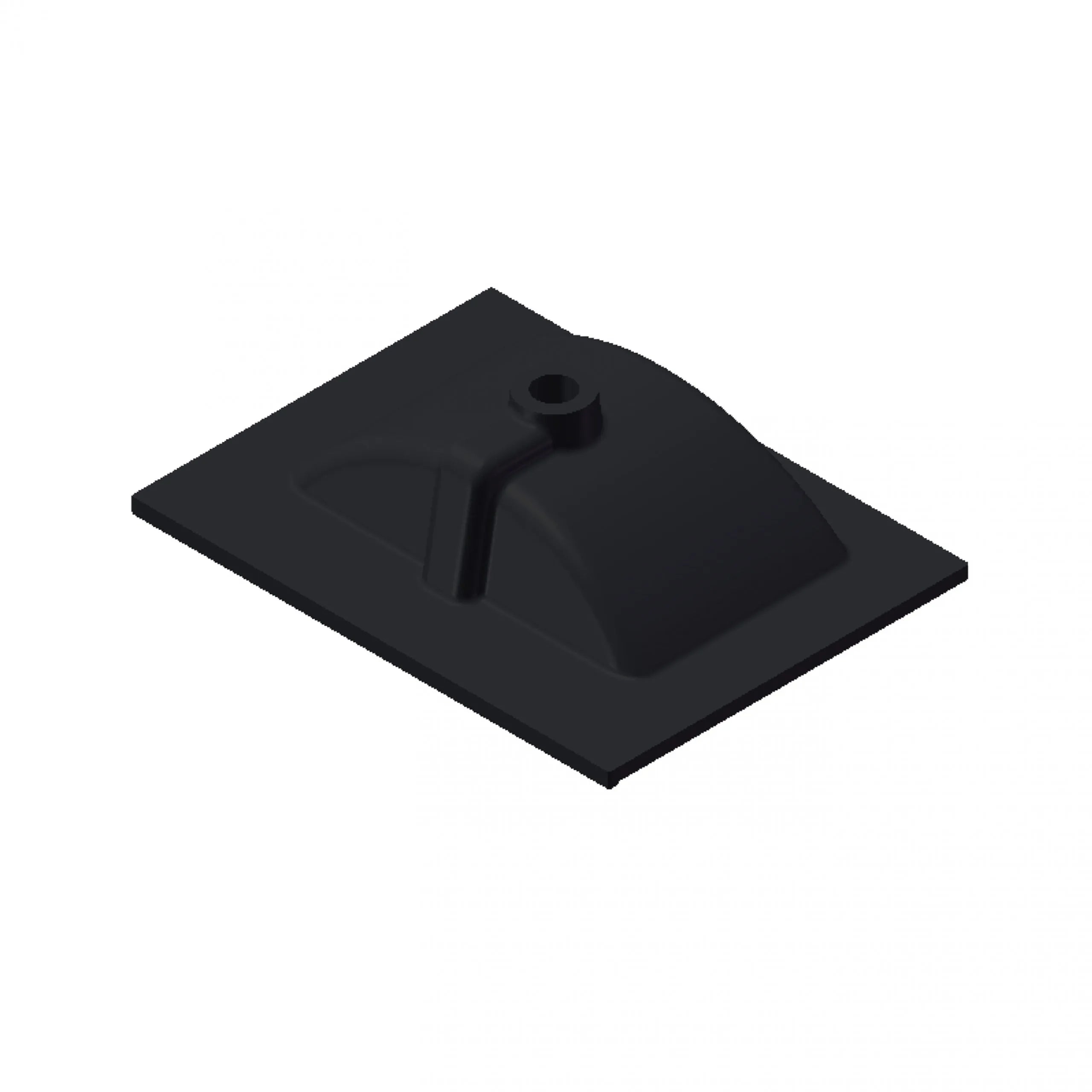 Wastafel Paris 60x46 cm met of zonder kraangat zwart/wit/mat wit