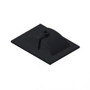 Wastafel Paris 60x46 cm met of zonder kraangat zwart/wit/mat wit