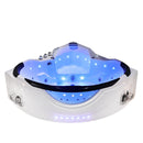 Luxe Whirlpool EOS 932 met Ozonator, LED Verlichting en Watermassage 155x155 CM