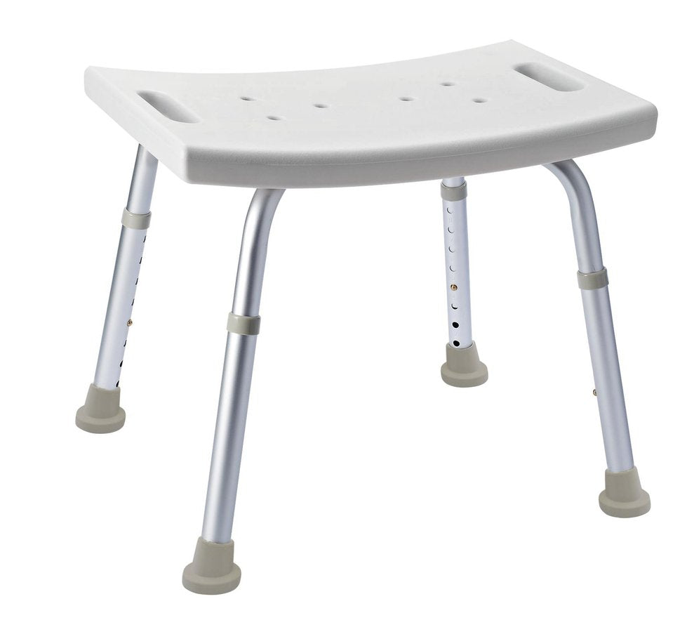 Ridder Pro badkamerkruk verstelbaar 34-52cm wit 150 Kg