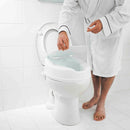 Verhoogde Toiletzitting 10cm met Deksel Wit