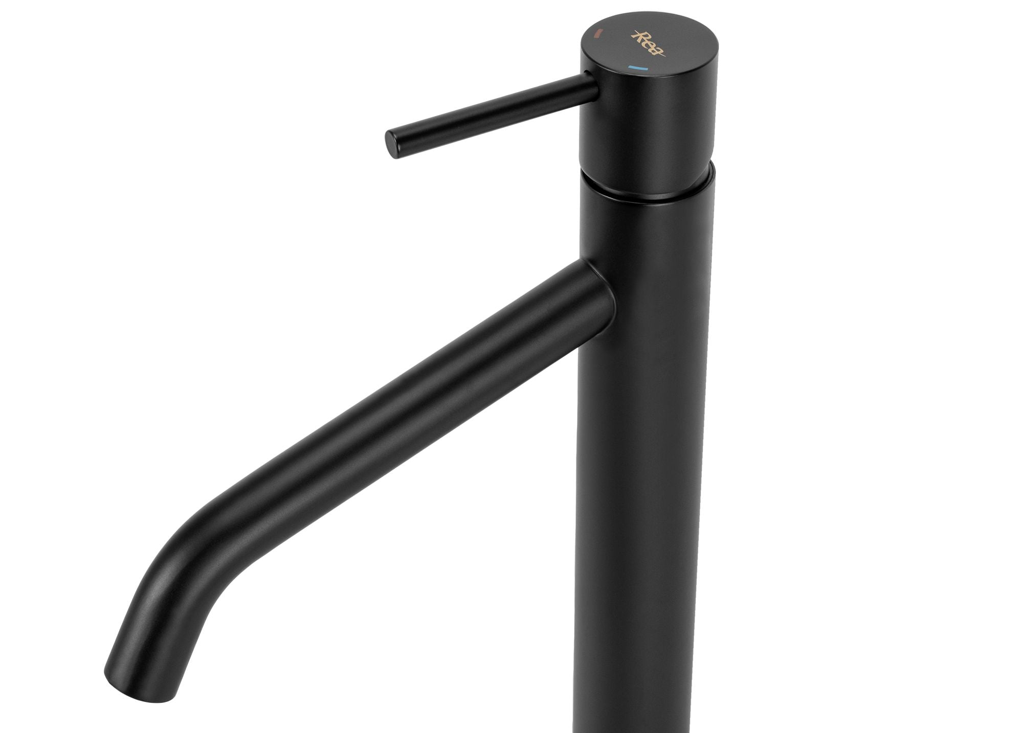 Wastafelkraan Rea Level Black High
