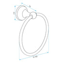 Badkamerhanger Brush Gold 332867 RETRO - View 11