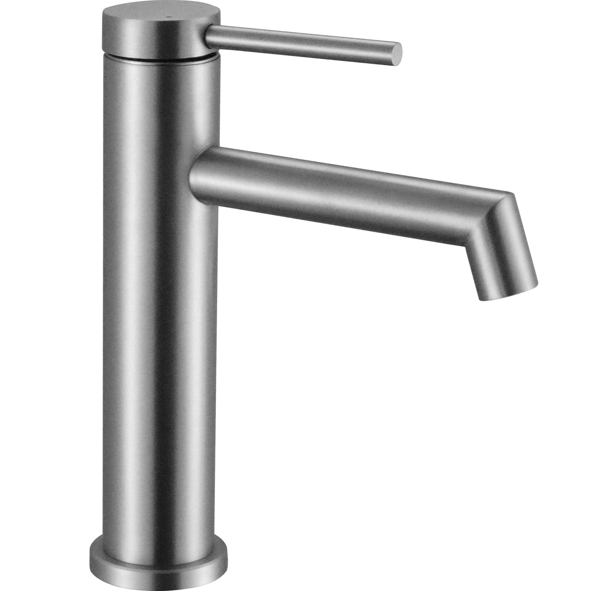 Wastafelkraan Rea Foss Brush Steel Low